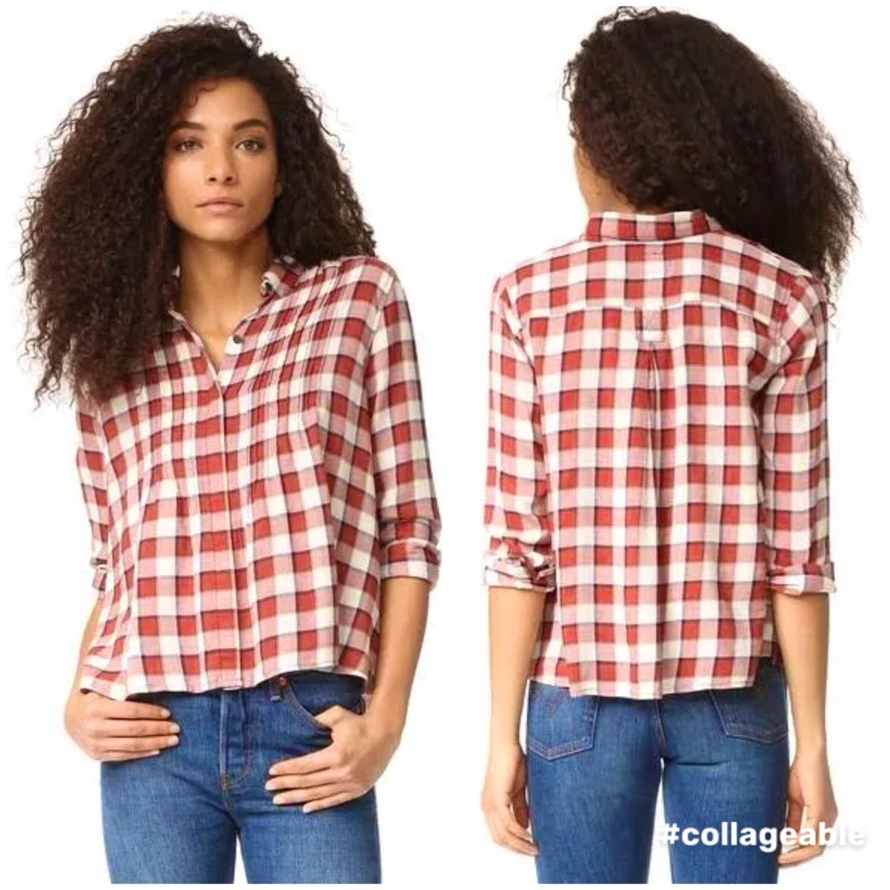 CURRENT/ELLIOTT The Lucy Tuck Blouse